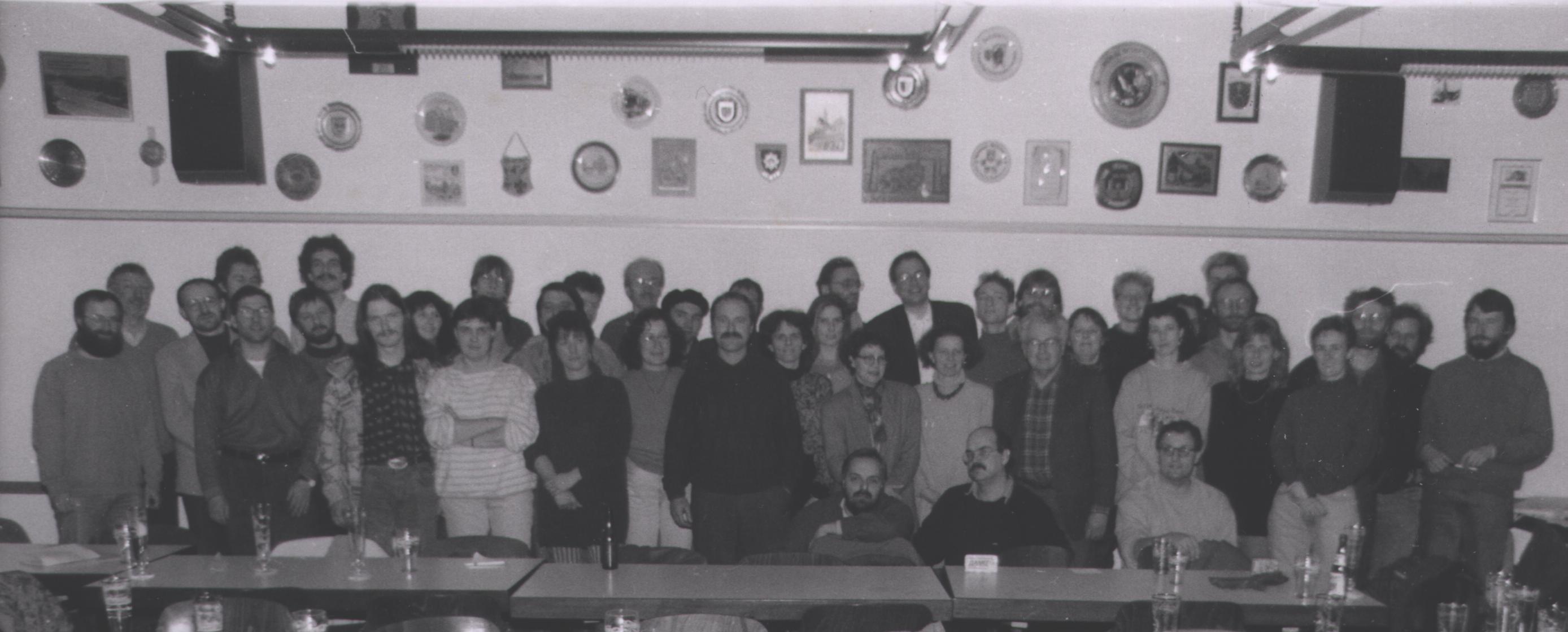 1993 Listenaufstellung