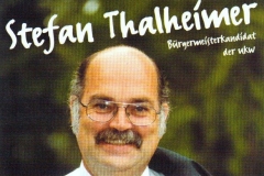 2003 Kandidat für die Bürgermeisterwahl Stefan Thalheimer